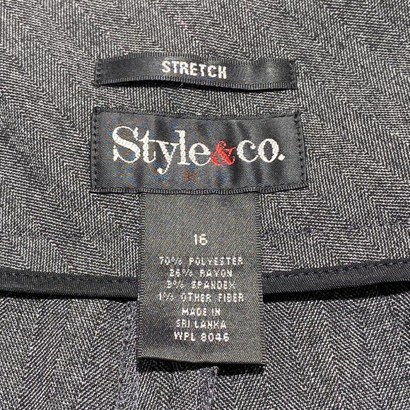 GREY Sophia Stretch Trousers - Picture 10 of 10